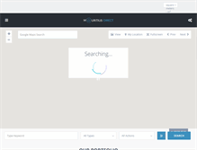 Tablet Screenshot of mauritius-direct.com